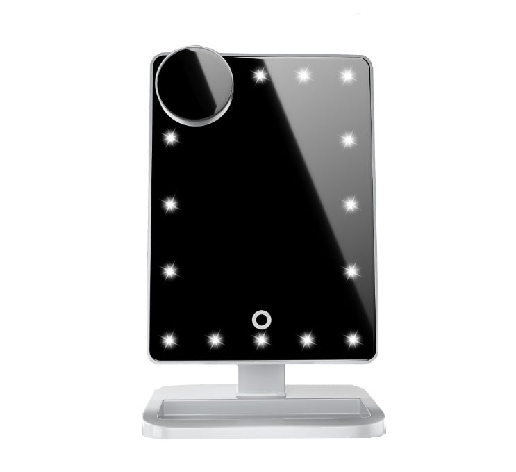 Touch Screen Makeup Mirror With 20 LED's
