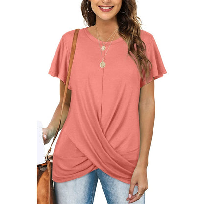 Women's Plus Size Twisted Top
