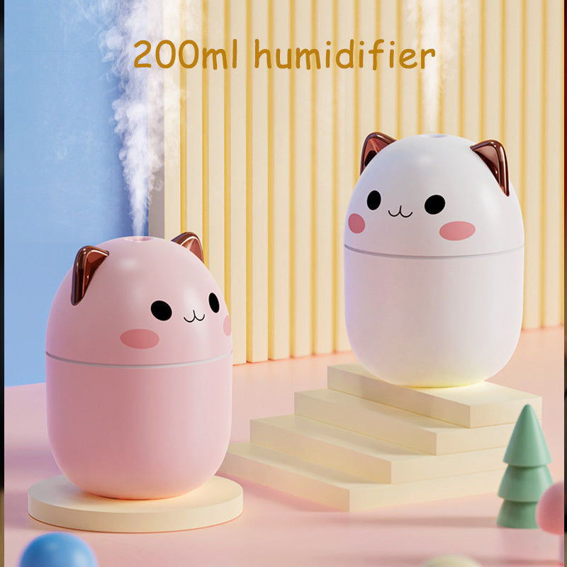 Car Aromatherapy Humidifier With Ambient Light