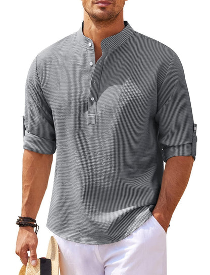 Men's Casual Shirt  Long Sleeve