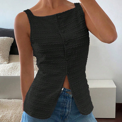 Womens Trendy Square Neck Vest Top