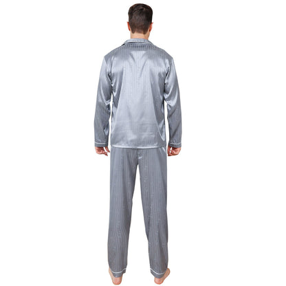 Ice Silk Men's Pajama Set