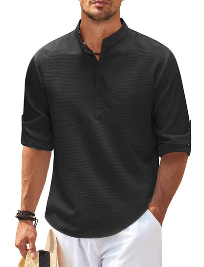 Men's Casual Shirt  Long Sleeve