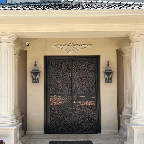 Black Wall Light | 2 Lights