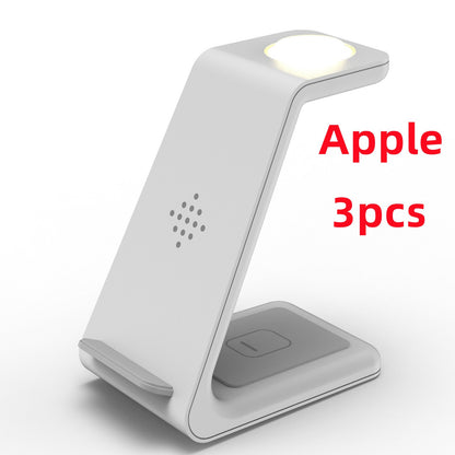 3 In 1 Wireless Fast Charging Station