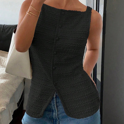 Womens Trendy Square Neck Vest Top
