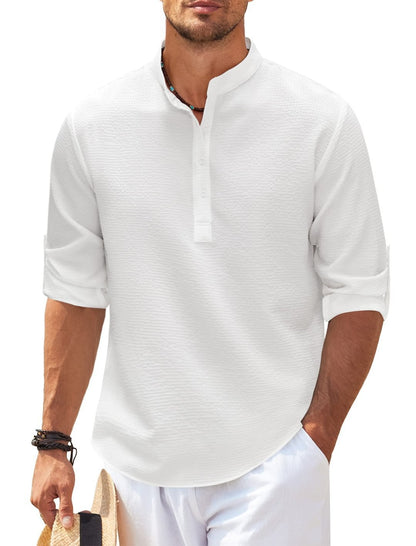 Men's Casual Shirt  Long Sleeve