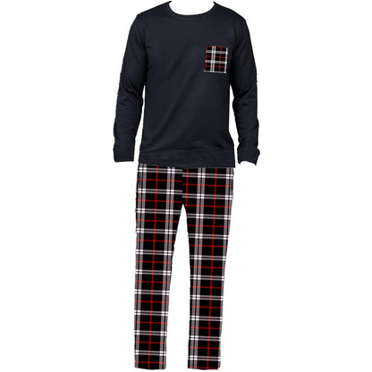 Ice Silk Men's Pajama Set