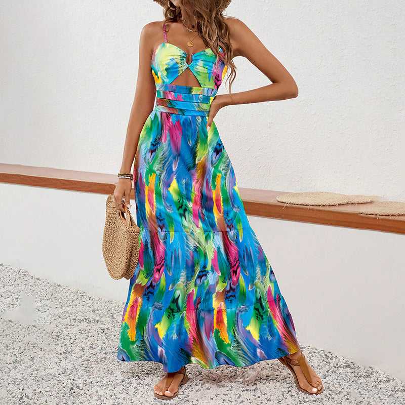 Women's Boho Maxi Dress