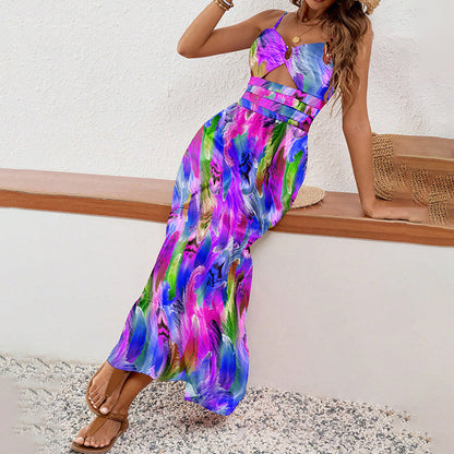 Women's Boho Maxi Dress