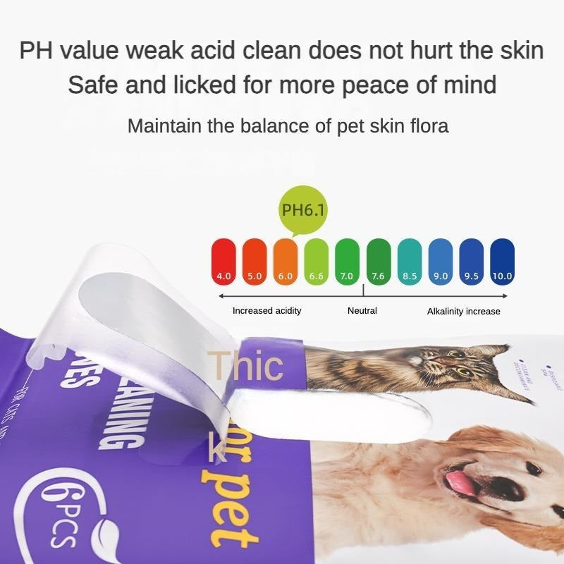 PET Cleaning  Deo. Bathing Wipes