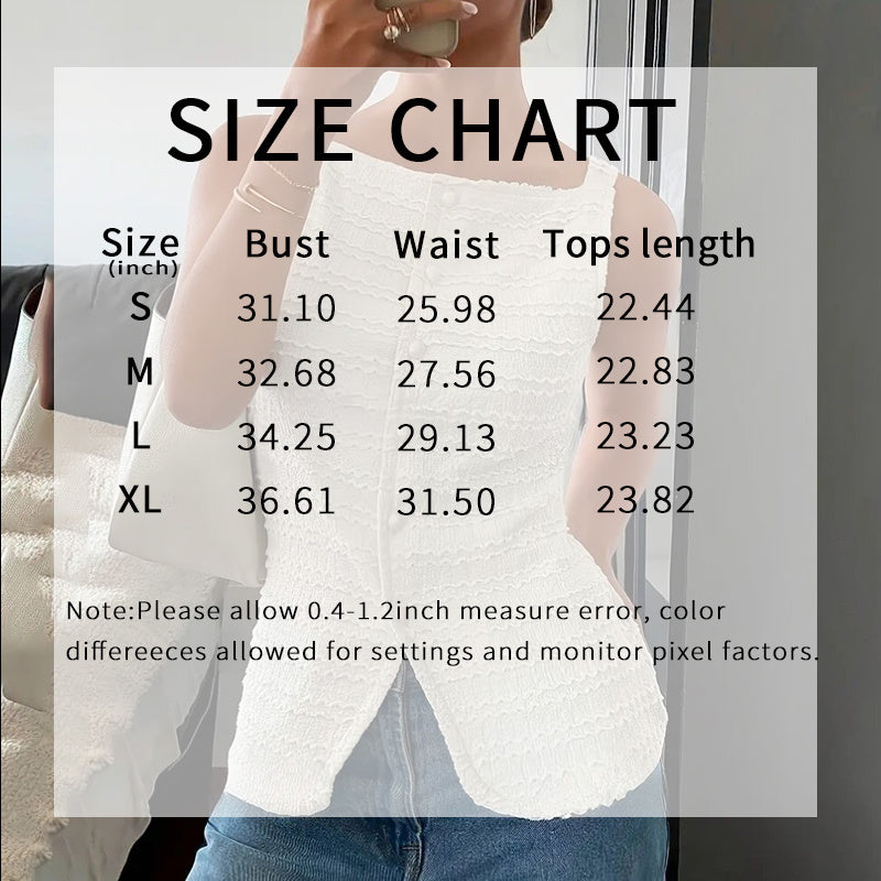 Womens Trendy Square Neck Vest Top