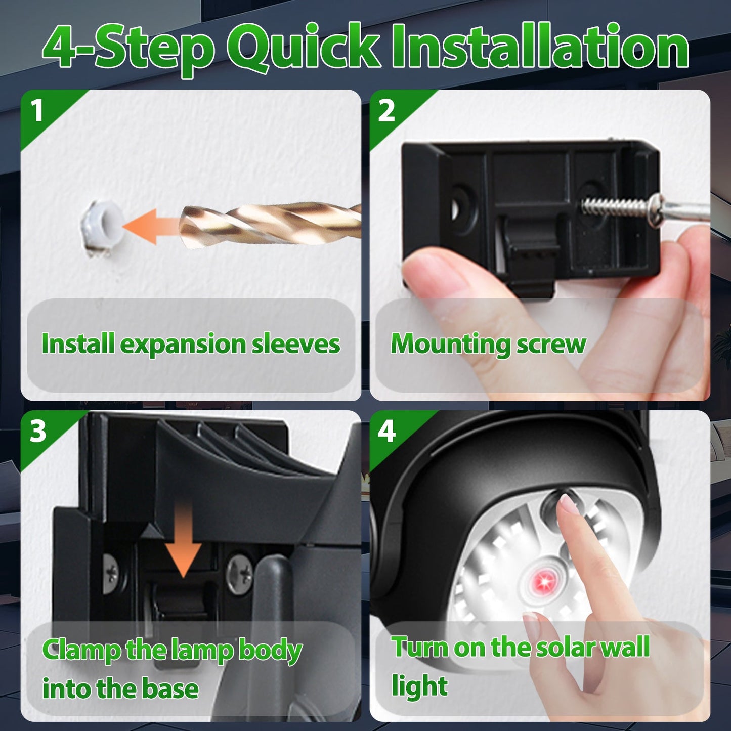 Motion Sensing Solar Light | Outdoor