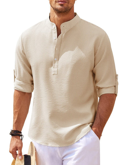 Men's Casual Shirt  Long Sleeve