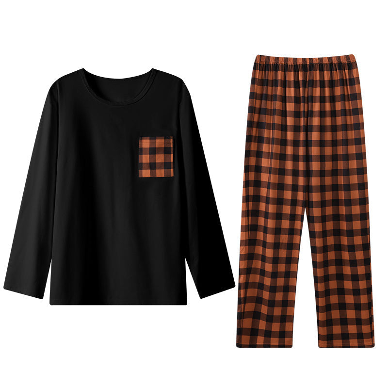 Ice Silk Men's Pajama Set