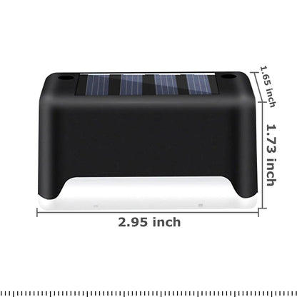 4x Solar Deck Lights | Outdoor