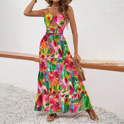 Women's Boho Maxi Dress
