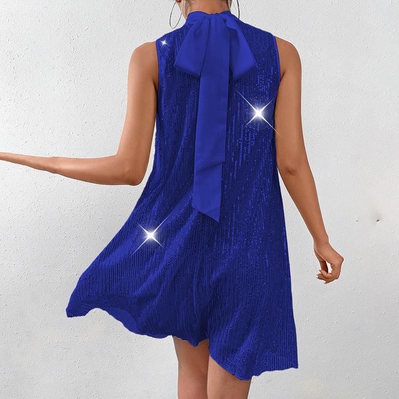 Women's Glittery Evening Party Dress