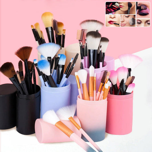 Makeup Brush Set | 12 Pc