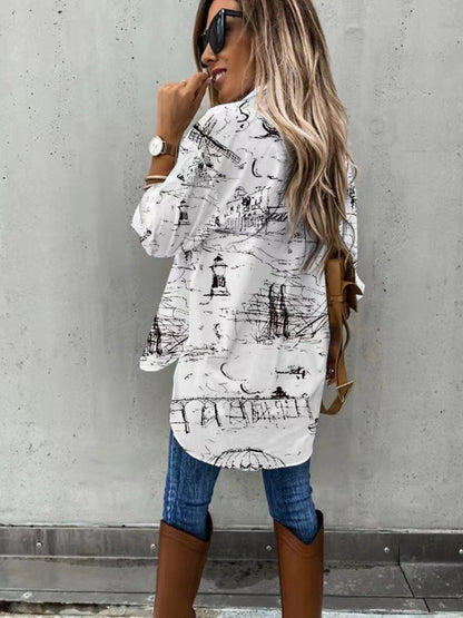 Women's Long Sleeve Casual Shirt