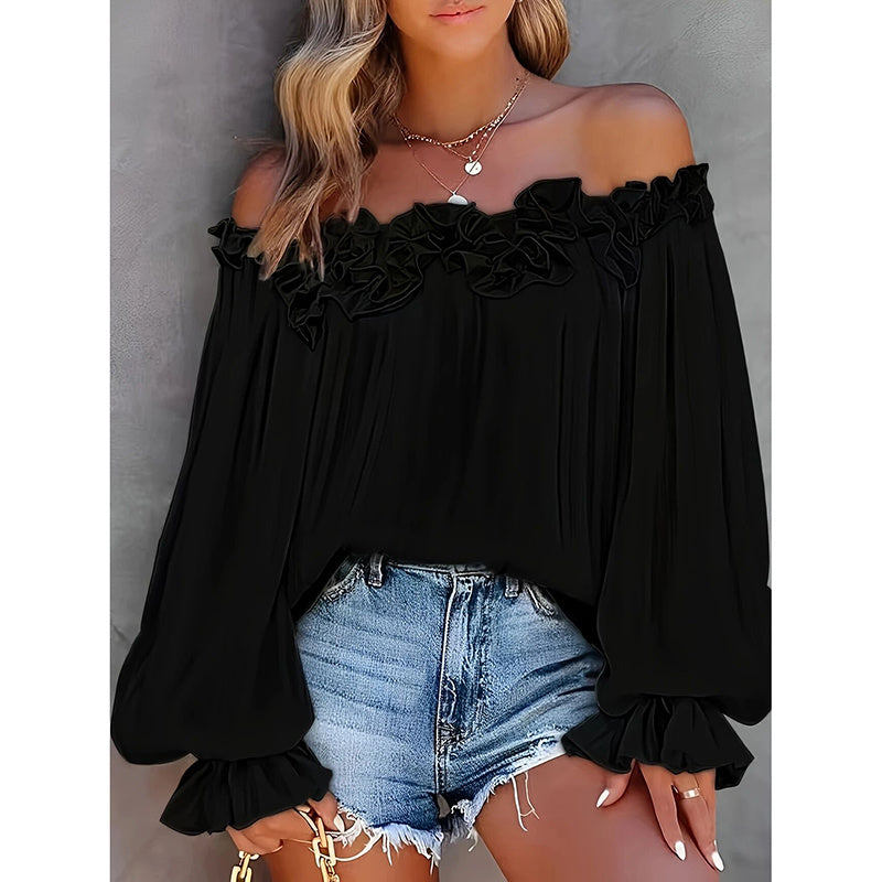 Women's Summer Off Shoulder Top