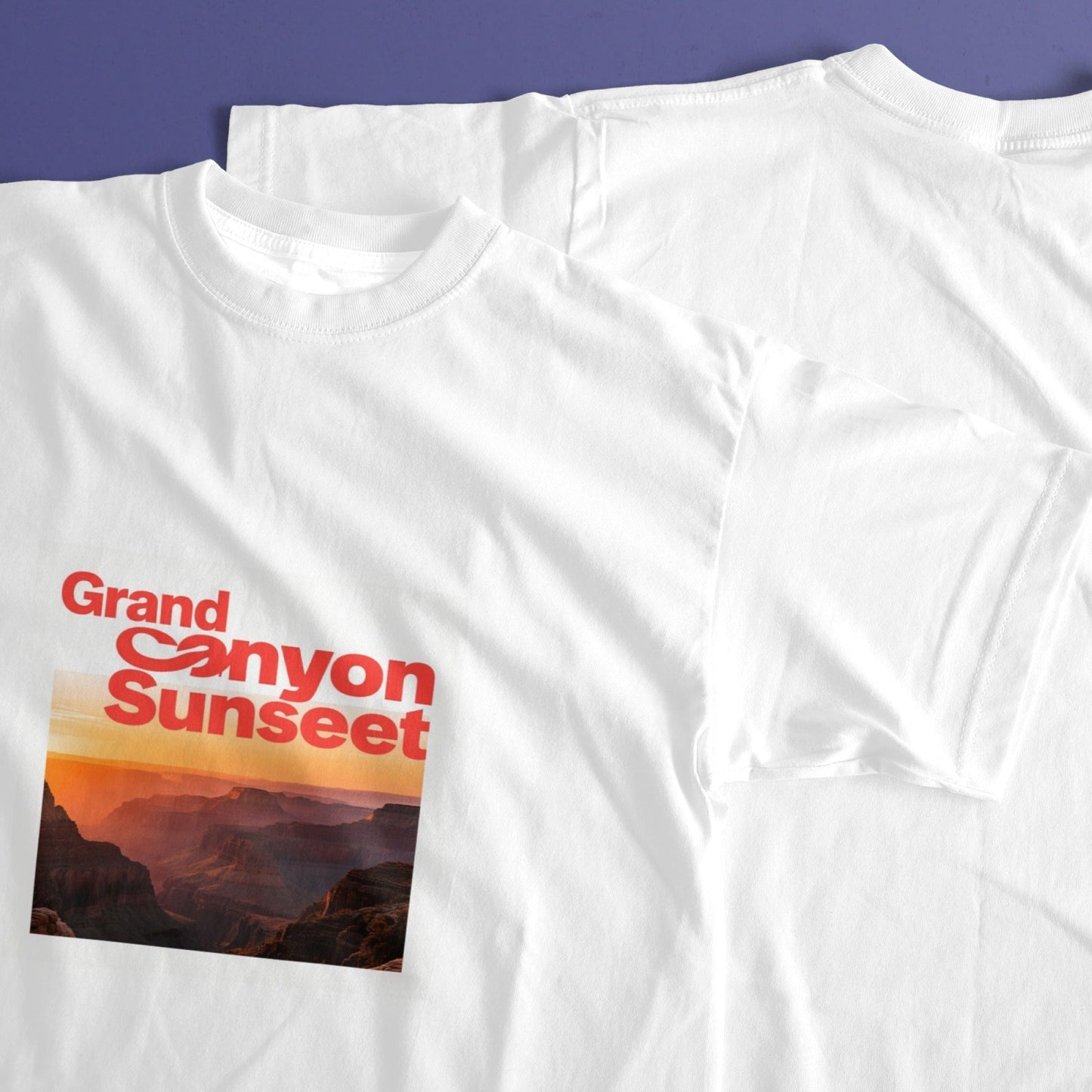Grand Canyon Printed Men's Pure Cotton T-shirt