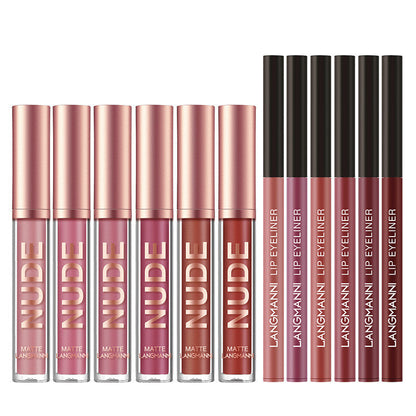 Lip Liner And Lipstick Makeup Set
