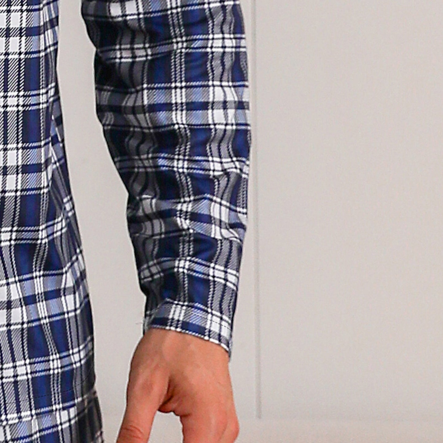 Ice Silk Men's Pajama Set