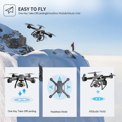 Professional Drone 6K HD | Hand Gesture Control