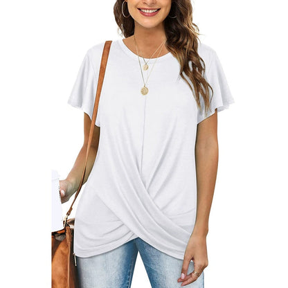 Women's Plus Size Twisted Top