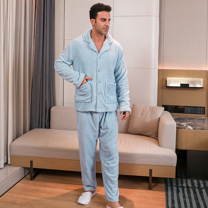 Men's Pajama Velvet Set