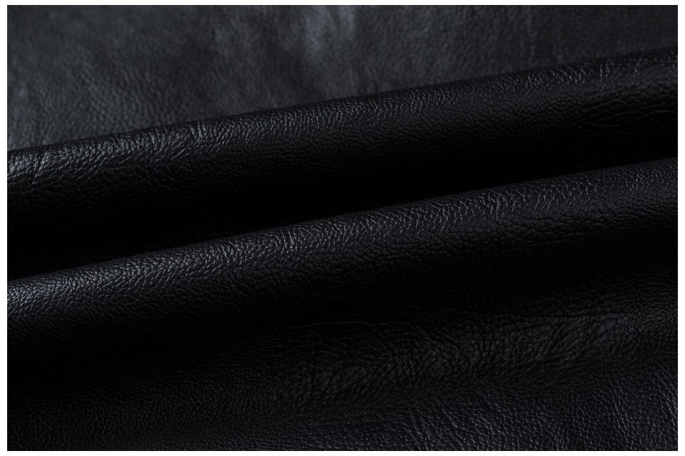 Motorcycle Stitching Leather Jacket