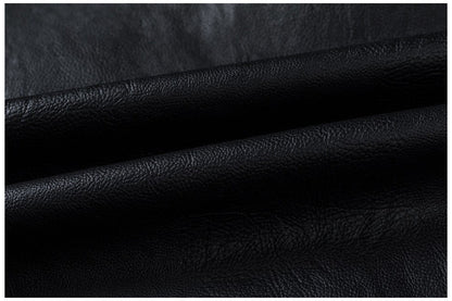 Motorcycle Stitching Leather Jacket