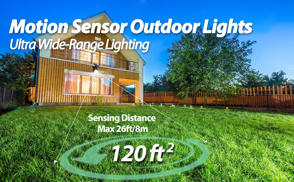 Motion Sensing Solar Light | Outdoor
