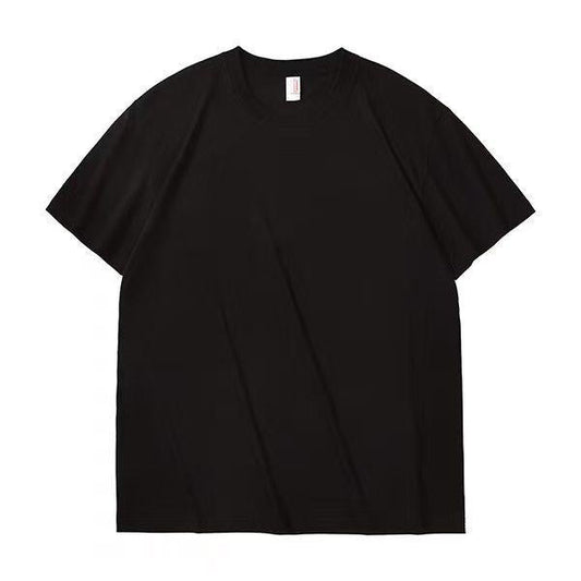 Pure Cotton Black Men's T-shirt