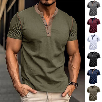 V neck Polo Shirt S