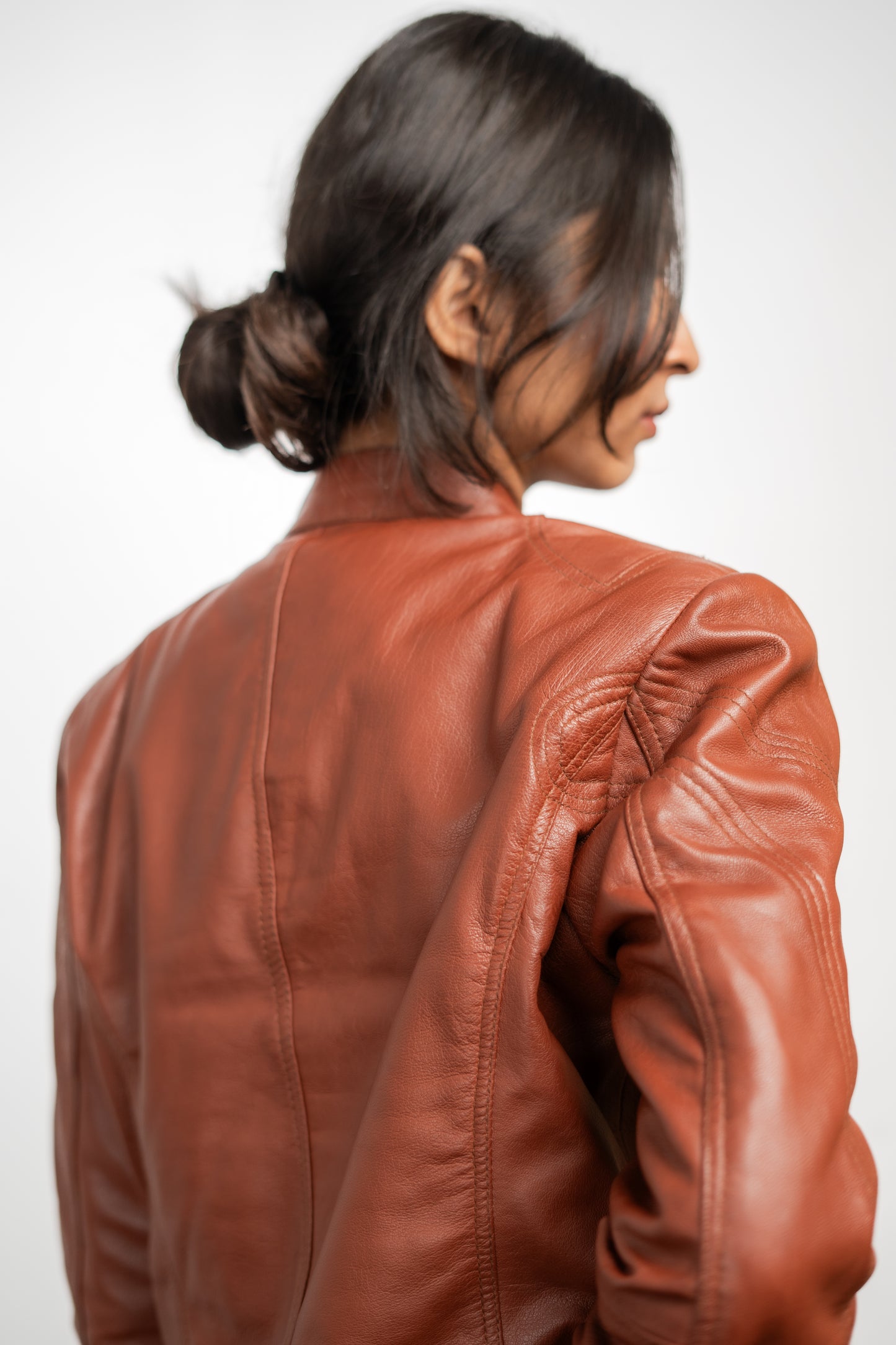 Rust Rider | Women’s Premium Sheep Leather Jacket
