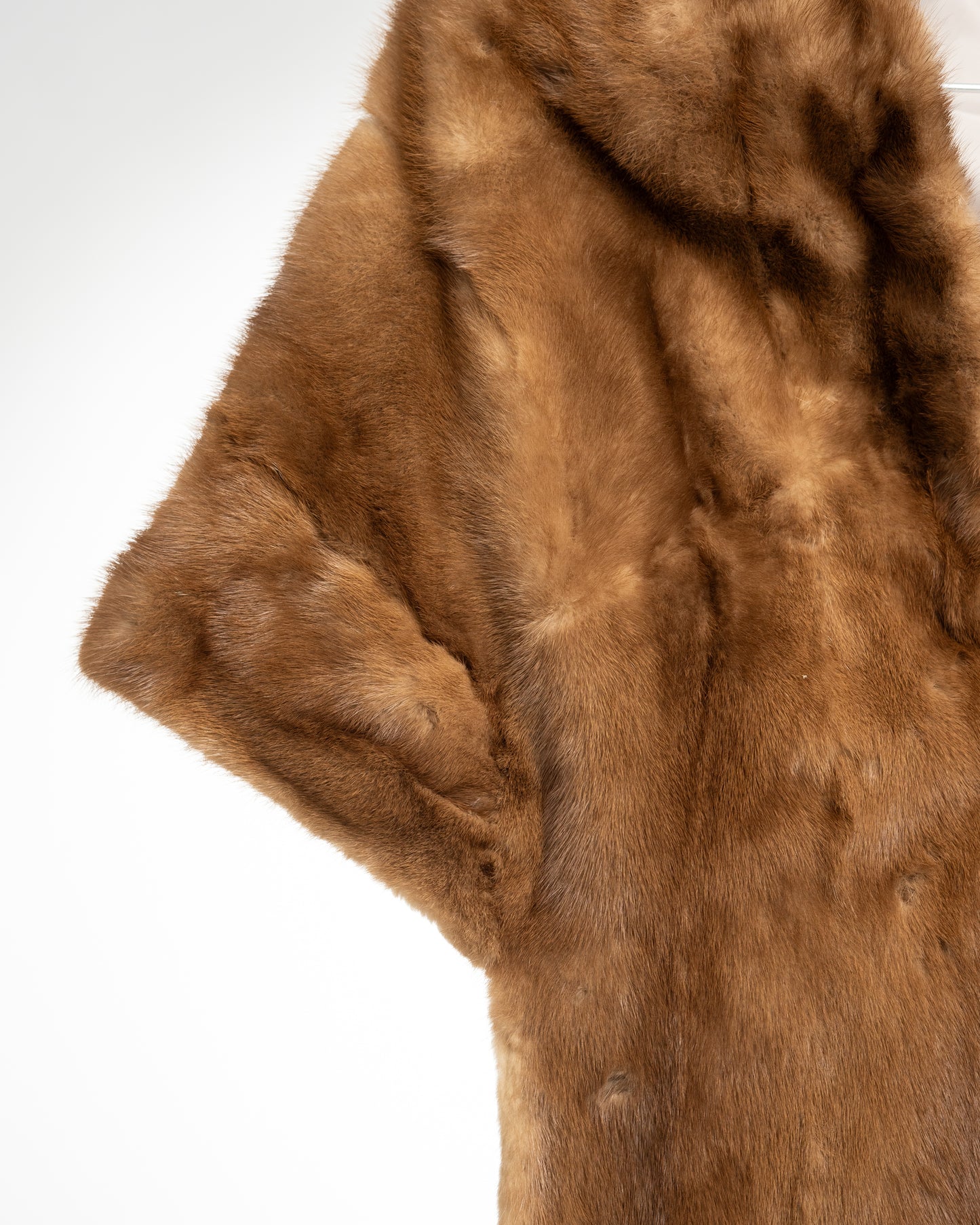 Vintage Mink Fur Stole – Real Skin | Elegant Classic Wrap