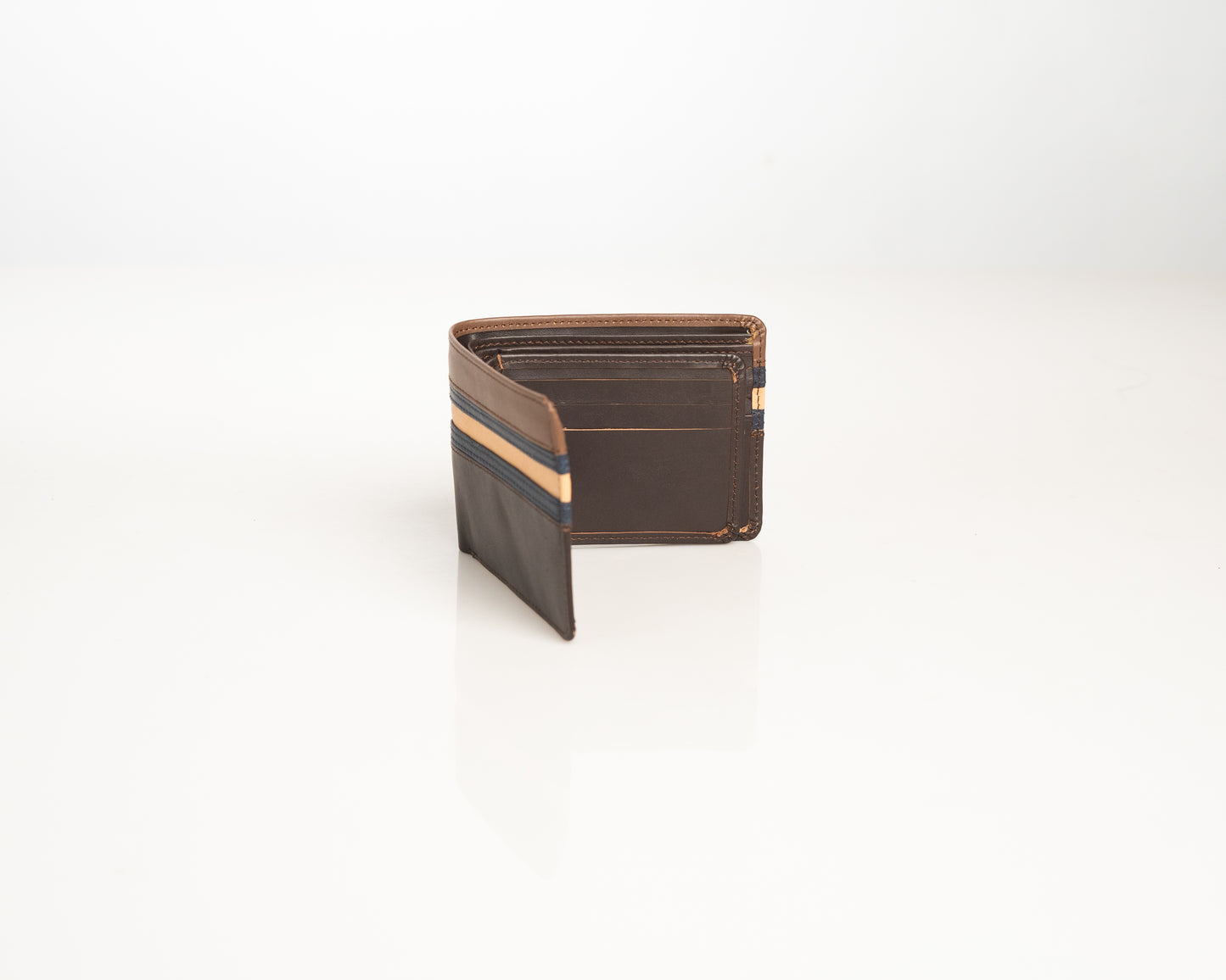 Premium Tri-Tone Leather Wallet – Sleek & Stylish Design