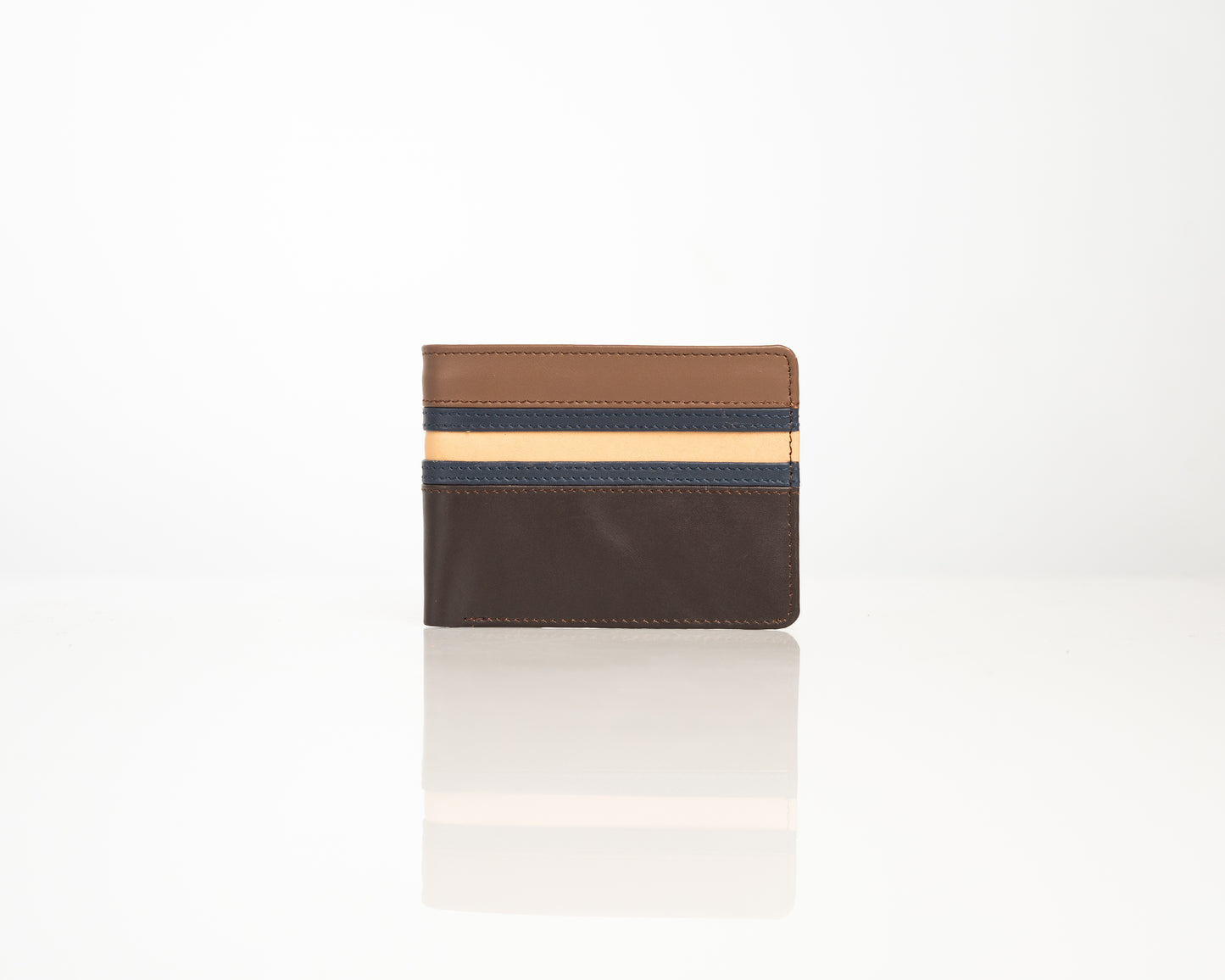 Premium Tri-Tone Leather Wallet – Sleek & Stylish Design