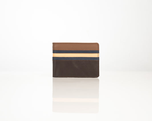 Premium Tri-Tone Leather Wallet – Sleek & Stylish Design