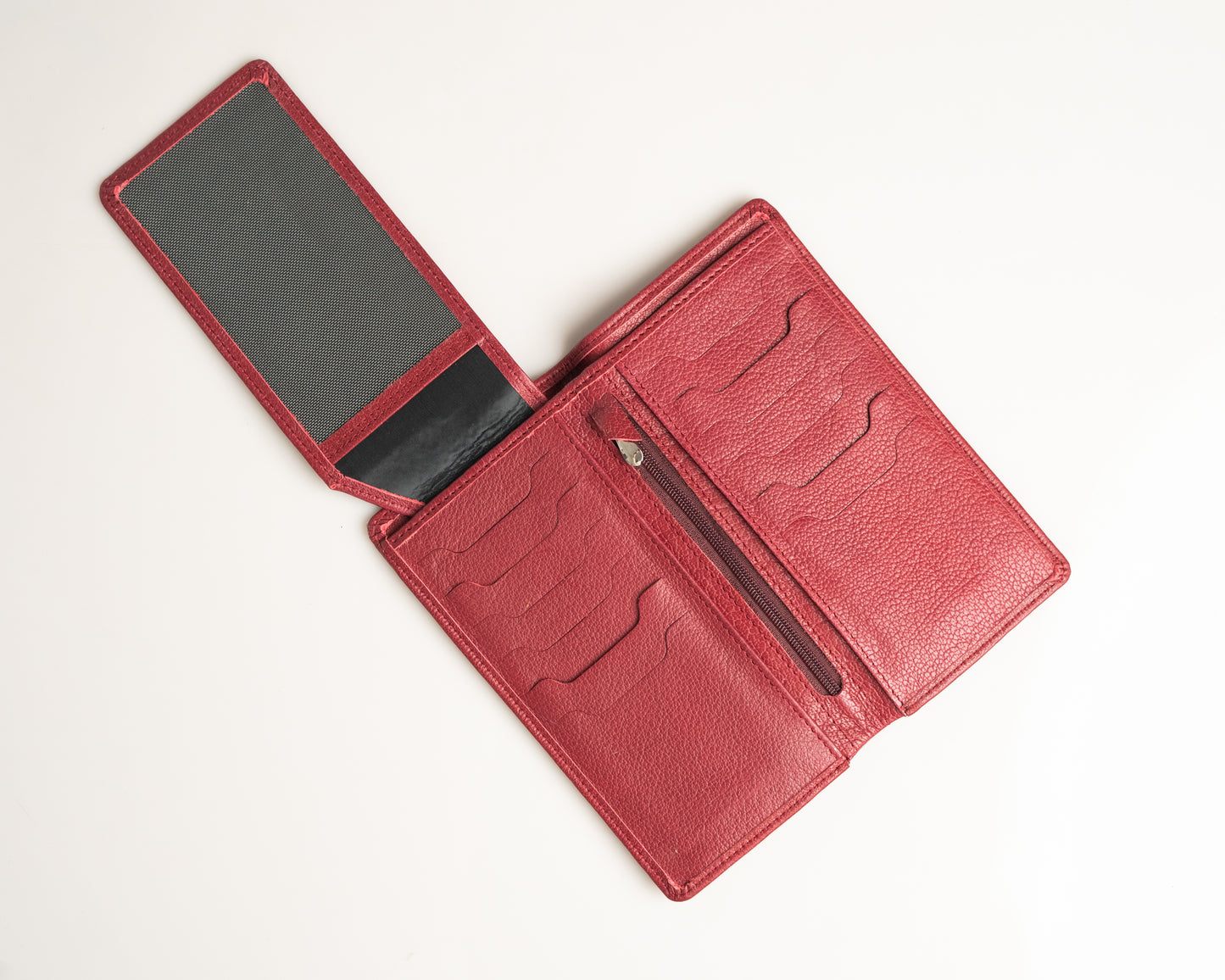 Premium  Leather Long Wallet – Sleek & Elegant Design  Description: