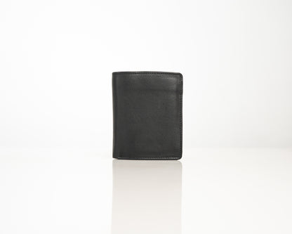Premium Black Leather Wallet – Sleek & Minimalist Design