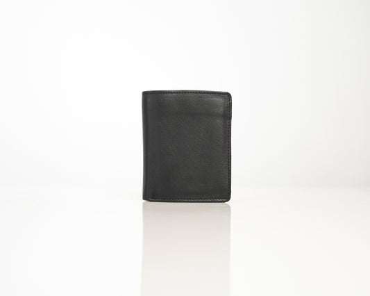 Premium Black Leather Wallet – Sleek & Minimalist Design