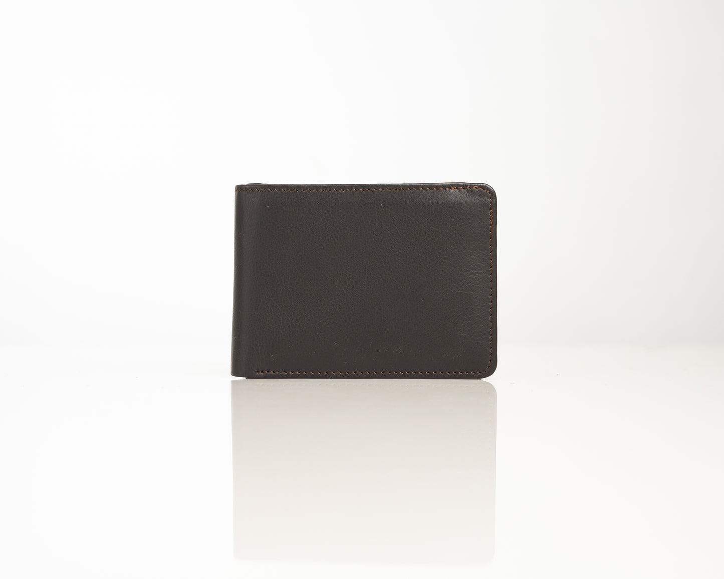 Premium Brown Leather Bi-Fold Wallet for Men