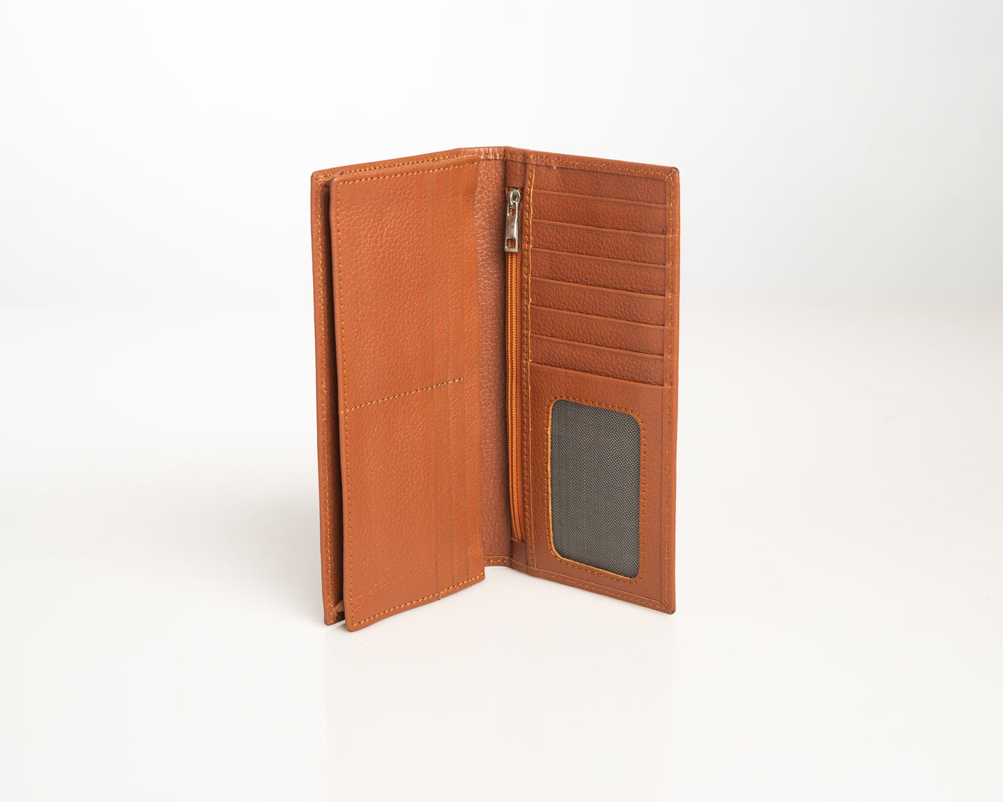 Premium Full-Grain Brown Leather Wallet – Slim, Durable & Elegant Design