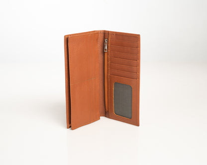 Premium Full-Grain Brown Leather Wallet – Slim, Durable & Elegant Design