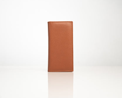 Premium Full-Grain Brown Leather Wallet – Slim, Durable & Elegant Design