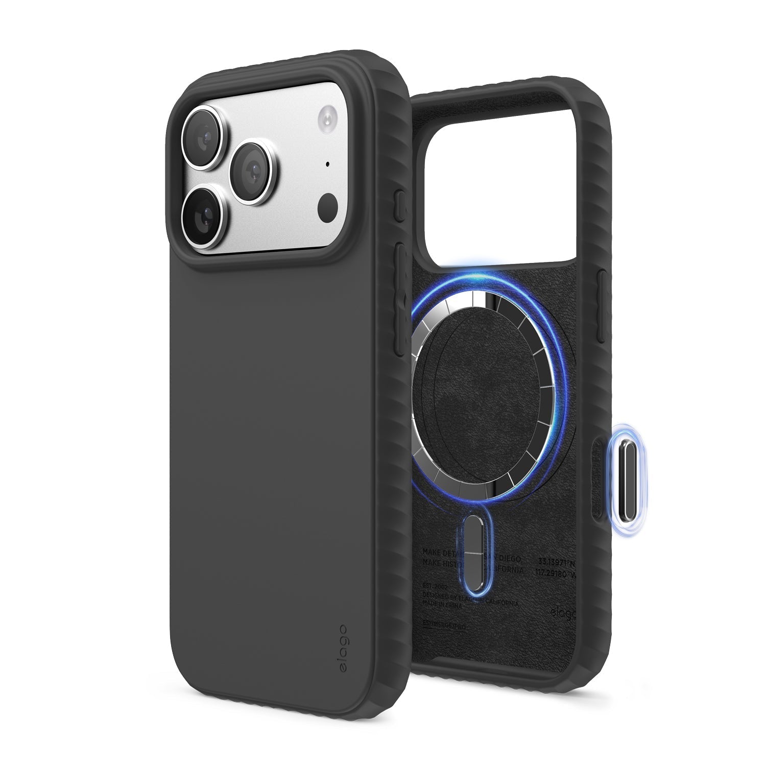 MagSafe Ridge Silicone Case [4 Colors]
