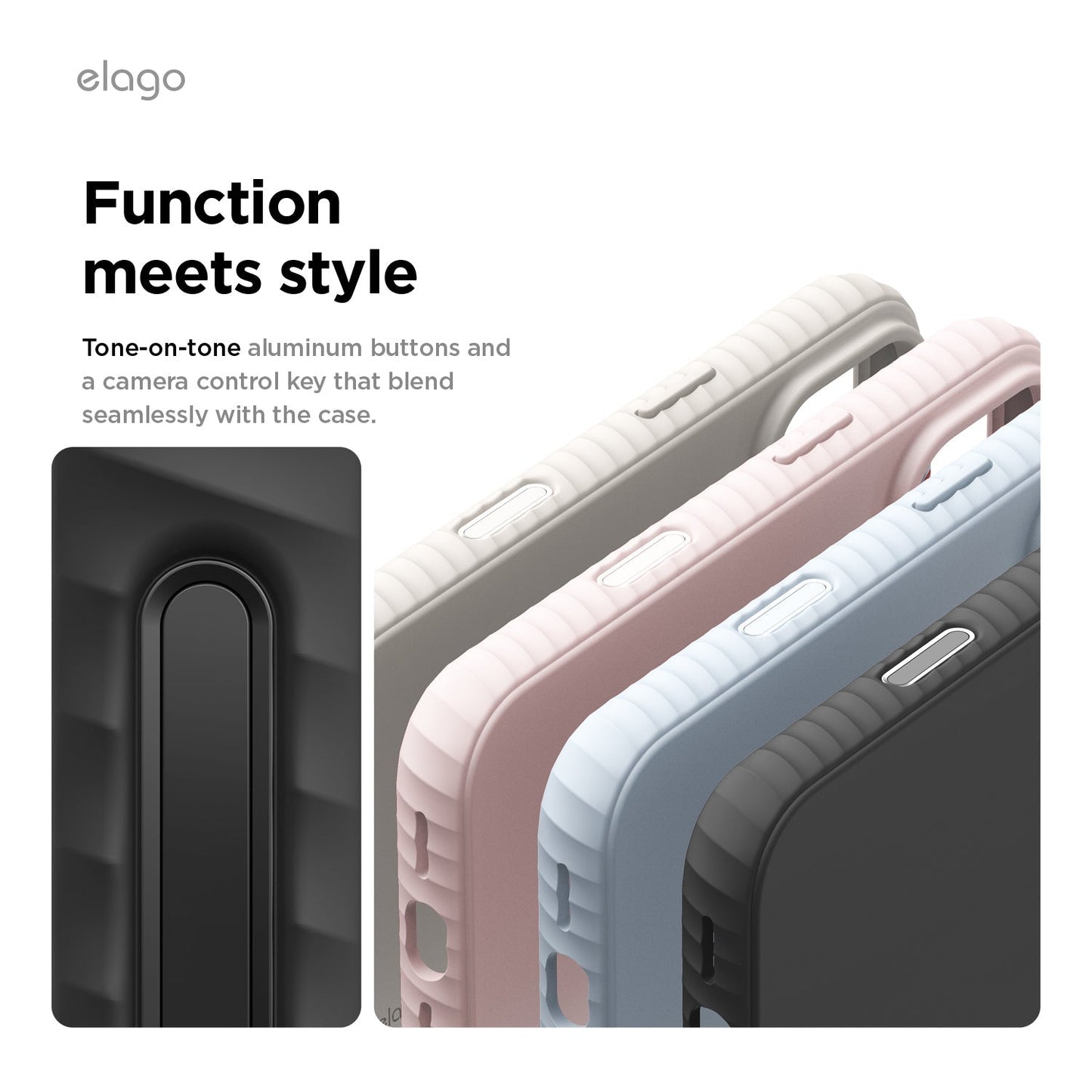 MagSafe Ridge Silicone Case [4 Colors]
